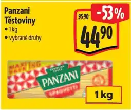 Albert Panzani Těstoviny nabídka