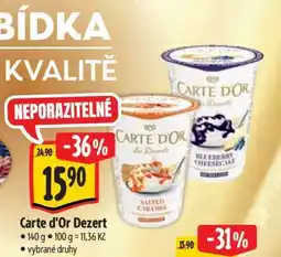 Albert CARTE D’OR DEZERT nabídka
