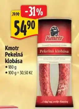 Albert Kmotr Pekelná klobása nabídka