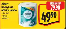 Albert Albert Kuchyňské utěrky jumbo nabídka