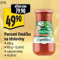 Albert Panzani Omáčka na těstoviny nabídka