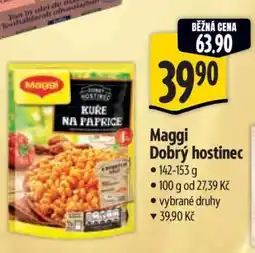 Albert Maggi Dobrý hostinec nabídka