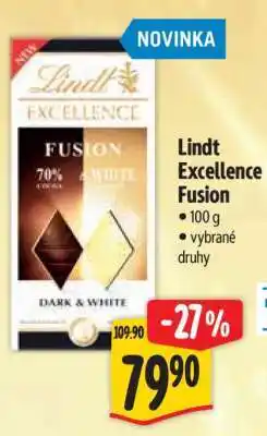 Albert Lindt Excellence Fusion nabídka