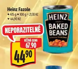 Albert Heinz fazole nabídka