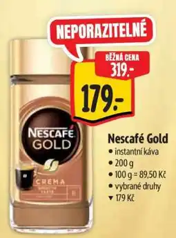 Albert Nescafé Gold nabídka