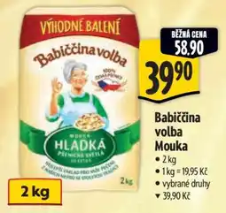 Albert Babiččina volba mouka nabídka
