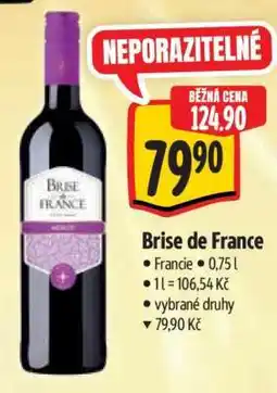 Albert Brise de France nabídka