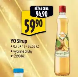 Albert Yo sirup nabídka
