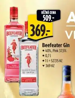 Albert Beefeater Gin nabídka