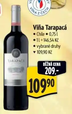 Albert Viña Tarapacá nabídka