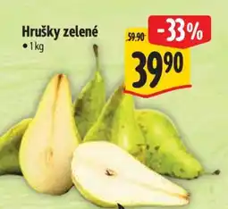 Albert Hrušky zelené nabídka