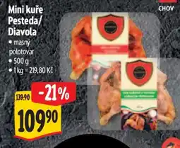 Albert Mini kuře Pestěda/Diavola nabídka