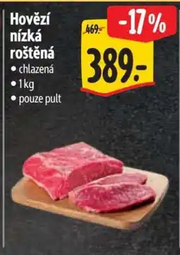 Albert Hovězí nízká roštěná nabídka