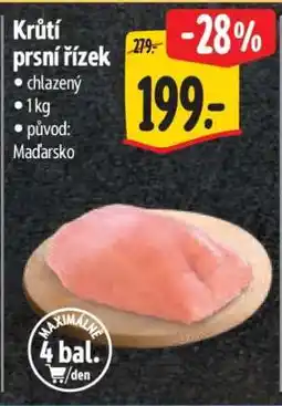 Albert Krůtí prsní řízek nabídka
