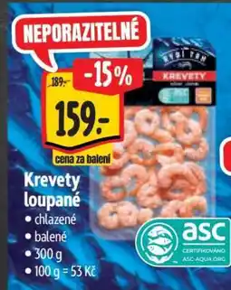 Albert Krevety loupané nabídka
