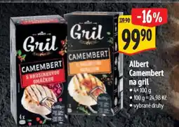 Albert Albert Camembert na gril nabídka
