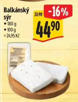 Albert Balkánský sýr nabídka