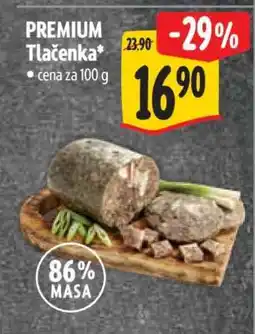 Albert PREMIUM Tlačenka nabídka