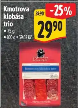 Albert Kmotrova klobása trio nabídka