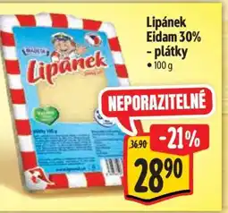 Albert Lipánek Eidam 30% plátky nabídka