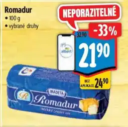 Albert Romadur nabídka