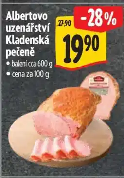 Albert Albertovo uzenářství Kladenská pečeně nabídka