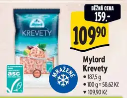Albert Mylord KREVETY nabídka