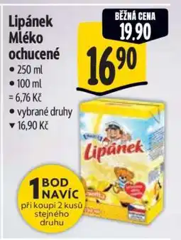 Albert Lipánek mléko ochucené nabídka