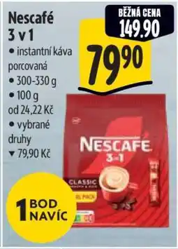 Albert Nescafé 3 v 1 nabídka