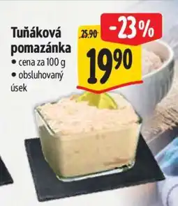 Albert Tuňáková pomazánka nabídka