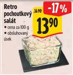 Albert RETRO Pochoutkový salát nabídka