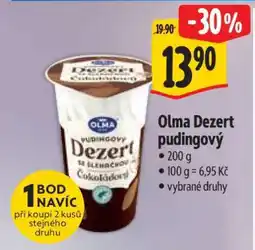 Albert Olma Dezert pudingový nabídka