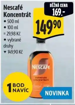 Albert Nescafé Koncentrát nabídka