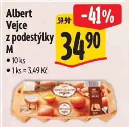Albert Albert Vejce z podestýlky M nabídka