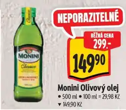 Albert Monini olivový olej nabídka