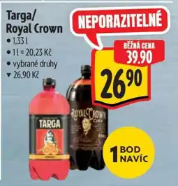 Albert Targa/Royal Crown nabídka