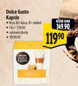 Albert Dolce Gusto kapsle nabídka