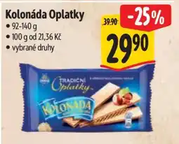 Albert Kolonáda oplatky nabídka