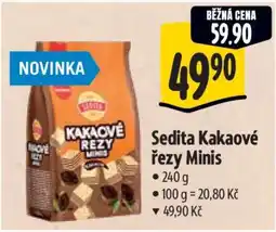 Albert Sedita Kakaové řezy Minis nabídka