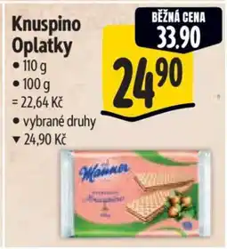 Albert Knuspino Oplatky nabídka