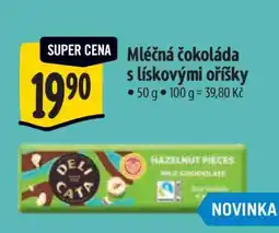 Albert Mléčná čokoláda s lískovými oříšky nabídka