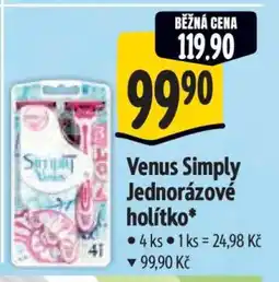 Albert Venus Simply Jednorázové holítko nabídka