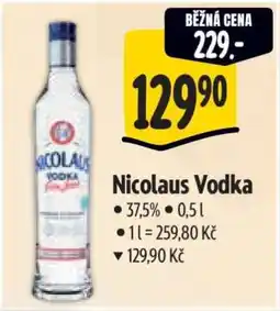 Albert Nicolaus Vodka nabídka