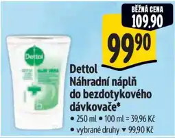 Albert Dettol Náhradní náplň do bezdotykového dávkovače nabídka