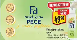Albert Fa antiperspirant sprej nabídka