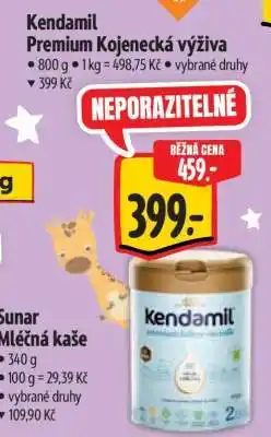 Albert Kendamil Premium Kojenecká výživa nabídka
