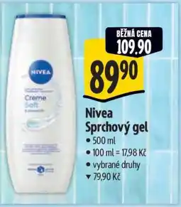 Albert Nivea sprchový gel nabídka