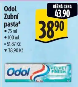 Albert Odol zubní pasta nabídka