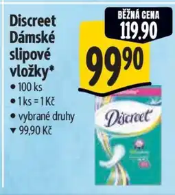 Albert Discreet Dámské slipové vložky nabídka