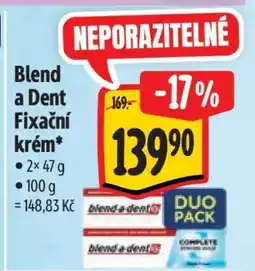 Albert BLEND-A-DENT Fixační krém nabídka